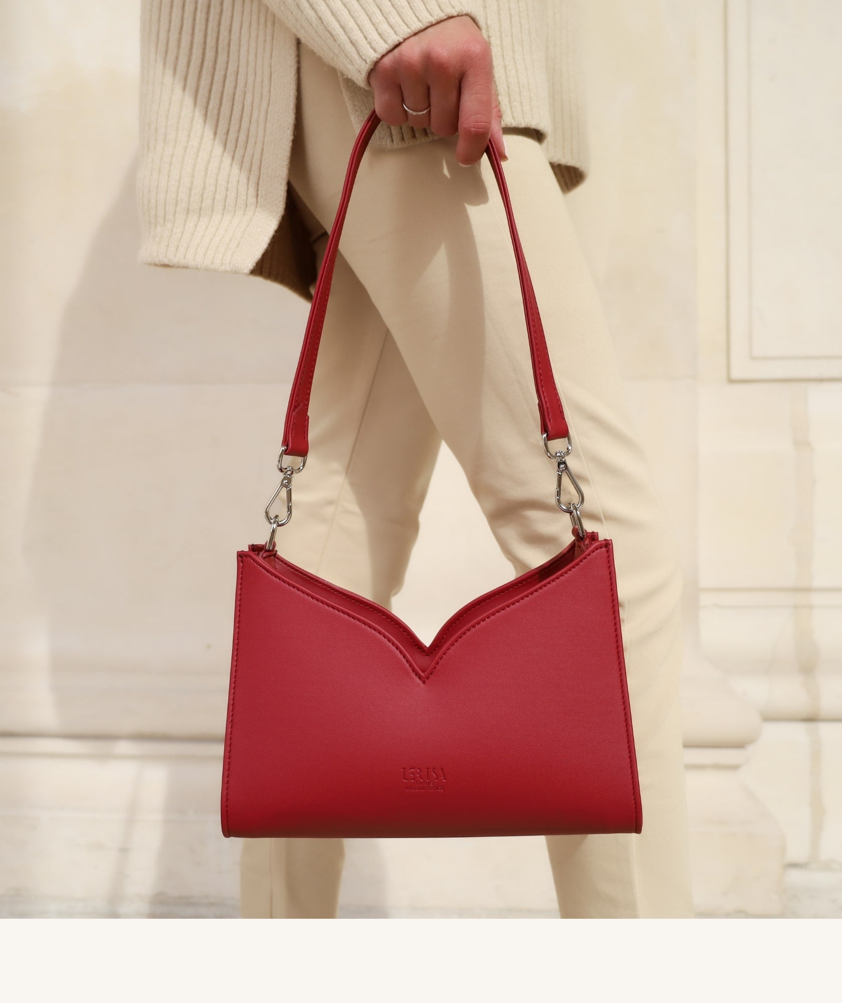 L risa vegan ethical and eco responsible handbag made in France